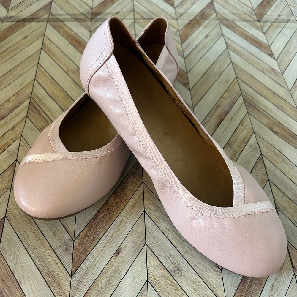 Size 10, rose color, slip on